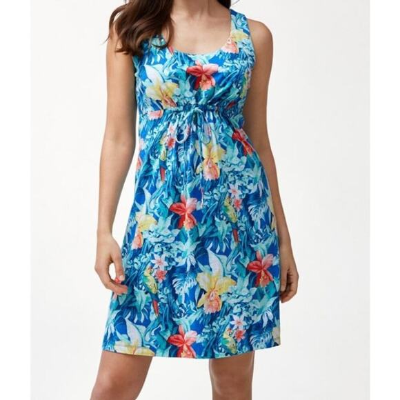 Tommy Bahama  Boca Brush Dress Small Petite - Picture 1 of 11